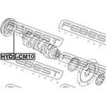 HYDSCM10, HYDSCM10_шкив коленвала!\ Hyundai Santa Fe 2.0/2.2CRDI 09  ...