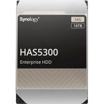 Жесткий диск Synology HDD SAS 12Gb/s 3,5" 16Tb, 7200 rpm, 512Mb buffer, MTTF 2,5M, 1YW'