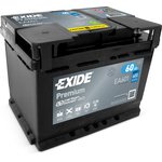 EA601, EXIDE EA601 PREMIUM_аккумуляторная батарея! 19.5/17.9 рус 60Ah 600A ...