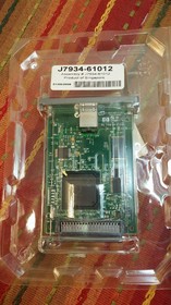 Фото 1/3 J7934-69021, Сервер печати HP Jetdirect 620N Internal Print Server (10/100Base-TX,EIO,LJ 2xxx/4xxx/5xxx/8xxx/9000) (J7934A/J7934G/GB)