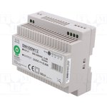 DIN100W12, Power supply: switched-mode; 100W; 12VDC; for DIN rail mounting