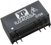 Фото 1/2 IU0524SA, Isolated DC/DC Converters - Through Hole Wide input 2W isolated single output DC-DC converter