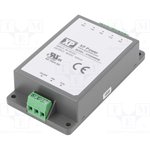 DTE2048S48, Isolated DC/DC Converters - Chassis Mount DC-DC CONVERTER, 20W, 4:1 ...