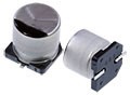 Фото 1/3 EEHZE1H101P, (К53-74) полимерный конденсатор SMD 100мкФ, 50В разм.10x10.2