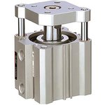 CDQMB20-20, Pneumatic Compact Cylinder - 20mm Bore, 20mm Stroke, CQM Series ...