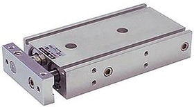 CXSM15-15, Pneumatic Guided Cylinder - 15mm Bore, 15mm Stroke, CXS Series, Double Acting