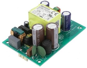 Фото 1/2 RACM60-12SK/OF/PCB-T, Switching Power Supplies 60W 80-264Vin12Vout 5A Open Frame 2x3