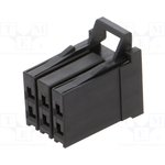 1318095-1, Dynamic 3000 Female Connector Housing, 5.08mm Pitch, 6 Way, 2 Row