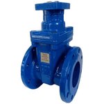 Задвижка чуг МЗВ Ду100 Ру16 п/эл 30ч939р SL12 ЛМЗ