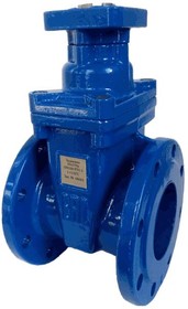 Задвижка чуг МЗВ Ду100 Ру16 п/эл 30ч939р SL12 ЛМЗ