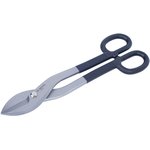 74416, KING TONY Ножницы по металлу 415 мм, прямые, рукоять кольца