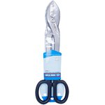 74416, KING TONY Ножницы по металлу 415 мм, прямые, рукоять кольца