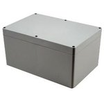 1554VB2GY, Enclosures, Boxes, & Cases General Enclosure - Grey/Grey Lid - 9.4 x 6.3 x 4.7in - Polycarbonate - N4X