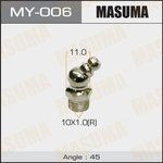 MY-006, Тавотница пресс-масленка M10 x 1-45° Masuma