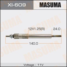 Свеча накаливания ISUZU BIGHORN MASUMA XI-609
