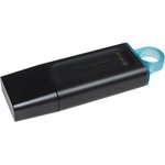 Флеш-память Kingston DataTraveler Exodia, USB 3.2 G1, син/черн, DTX/64GB