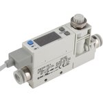 PFM750S-C8-A-W, PFM Series Integrated Display Flow Switch for Dry Air, Gas ...