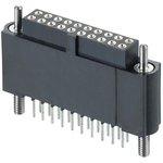 M80-4TE2005F3, Power to the Board 10+10 Pos. Female DIL Extended Vertical ...
