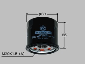 DC-07, Масляный фильтр Double Core