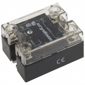 CWA4825E, Solid State Relay - 18-36 VAC Control - 25 A Max Load - 48-660 VAC Operating - Zero Voltage - LED Status - Panel ...