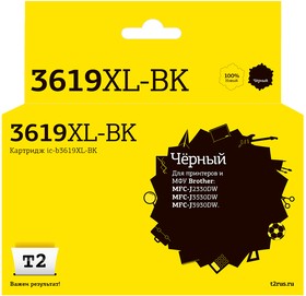 Фото 1/2 IC-B3619XL-BK Картридж T2 для Brother MFC-J3530DW/J3930DW, черный, с чипом