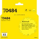 IC-ET0484 Картридж T2 для Epson Stylus Photo R200/R300/RX500/RX600, желтый, с чипом