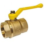 Кран газ шаровой 1 1/2'' вн/вн рукоятка 11б27п Стандарт 220 ГАЛЛОП