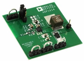 ADP1614-1.3-EVALZ, Power Management IC Development Tools 650kHz/1.3 MHz, 4 A, Step-Up,PWM, DC-to-DC Switching Converter
