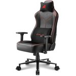 Sharkoon Skiller SGS30 чёрно-красное Игровое кресло (синтетическая кожа ...
