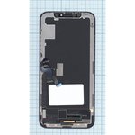Дисплей (экран) в сборе с тачскрином для iPhone X черный (Amoled GX)