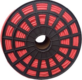Веревка плетеная ПП 8 мм 200 м красная 72214
