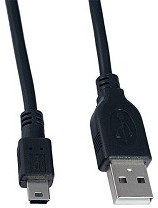 Фото 1/2 PERFEO Кабель USB2.0 A вилка - Mini USB 5P вилка, длина 3 м. (U4303)