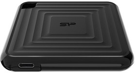 Фото 1/8 Внешний диск SSD Silicon Power PC60 SP256GBPSDPC60CK, 256ГБ, черный