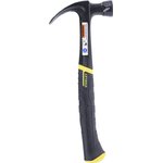 FMHT1-51275, Steel Claw Hammer with Steel Handle, 450g