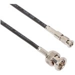095-850-130M300, RF Cable Assemblies HD BNC STR Plug- BNC PLG Belden 1855A 3M