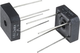 Фото 1/2 VS-KBPC101, Bridge Rectifier, 3A, 100V, 4-Pin