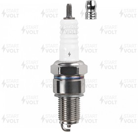 Фото 1/7 VSP0309, Свеча зажигания для а/м ГАЗ/УАЗ с дв. ЗМЗ-405/406/409 (зазор 1мм, с резистором, с медью) (VSP 0309)