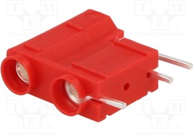572-0500, Test Sockets DOUBLE PCB SOCK RED