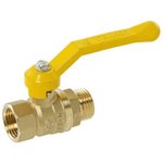 Кран газ шаровой 1/2'' вн/нар рукоятка 11б27п Стандарт 221 ГАЛЛОП/ PN40