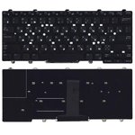 Клавиатура для ноутбука Dell Latitude E5450 E7450 E5470 черная без рамки и ...