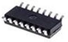 IS2805-4, 80V 3.75kV 50mA 400mV@2.4mA,8mA 4 1.2V AC,DC SOIC-16-175mil Optocouplers - Phototransistor Output ROHS