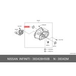 38342-8H50B, Transmission oil seal