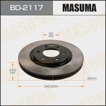 Диск тормозной NISSAN QX80/QX56 (Z62) MASUMA BD2117