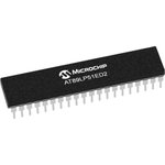 AT89LP51ED2-20PU, MCU - 8-bit 8051 CISC - 64KB Flash - 2.5V/3.3V/5V - 40-Pin ...