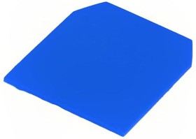 Фото 1/2 PSU-4-BU, Концевая планка/перегородка, ZUG-G2.5, ZUG-G4, синий, Шир: 1мм