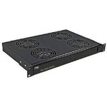 FM05-1U4TS-R, Fan module 19 inches 1 unit 4 fans with digital thermostat