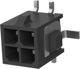 3-794636-4, Pin Header, Wire-to-Board, 3 мм, 2 ряд(-ов), 4 контакт(-ов), Surface Mount Straight