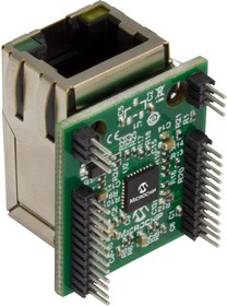 Фото 1/3 AC320004-6, Daughter Board, KSX8061 Daughter Board, Ethernet PHY Interface For Microchip Starter Kits