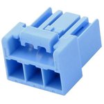 PSIP-03V-LE-A, PSI Male Connector Housing, 4mm Pitch, 3 Way, 1 Row
