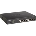 D-Link DGS-1100-10MPPV2/A3A Настраиваемый L2 коммутатор с 8 портами ...